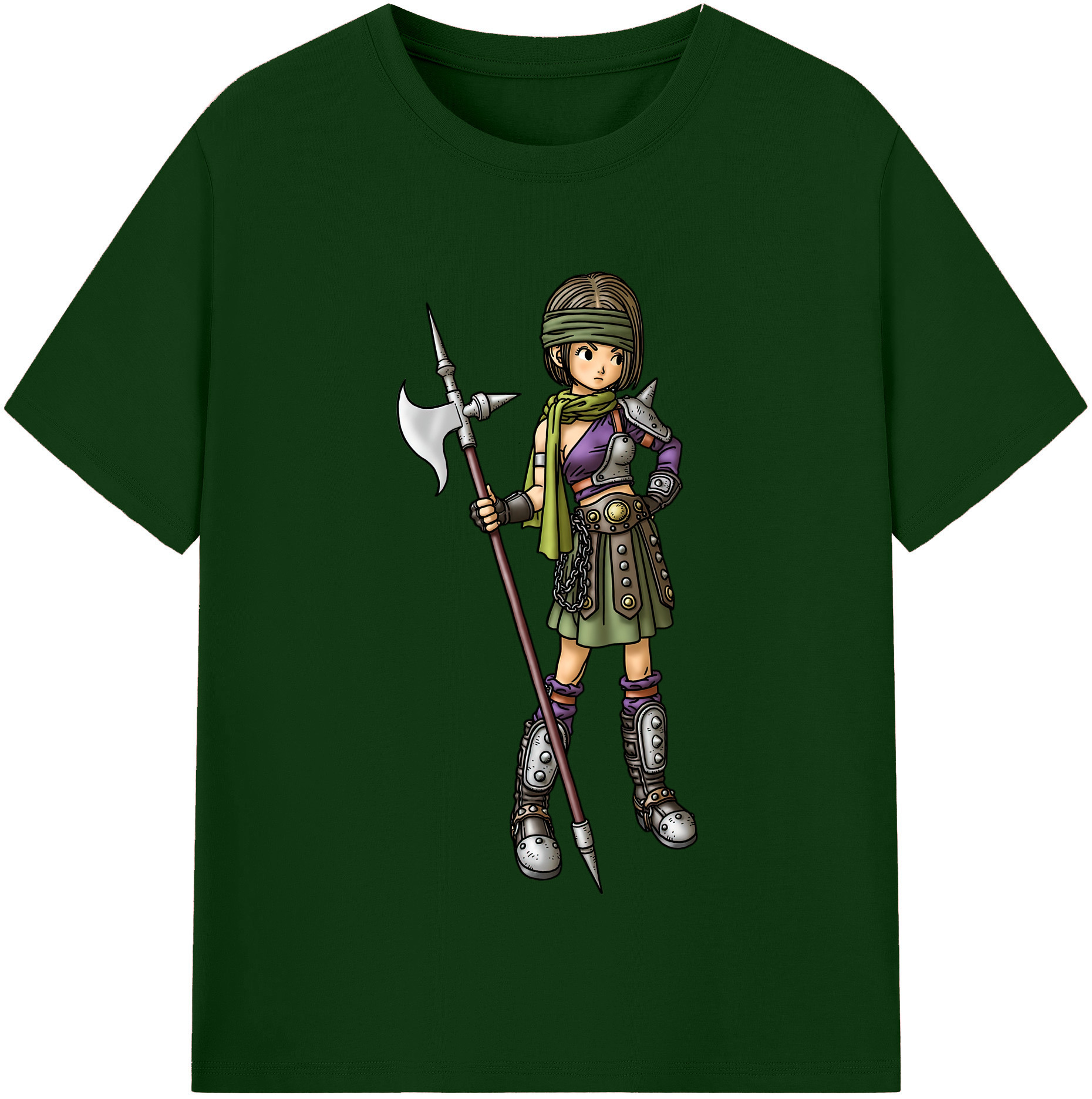 （画像用） ドラゴンクエスト Doragon Kuesuto Dragon Quest 綿100％半袖Tシャツ（フロントプリント）